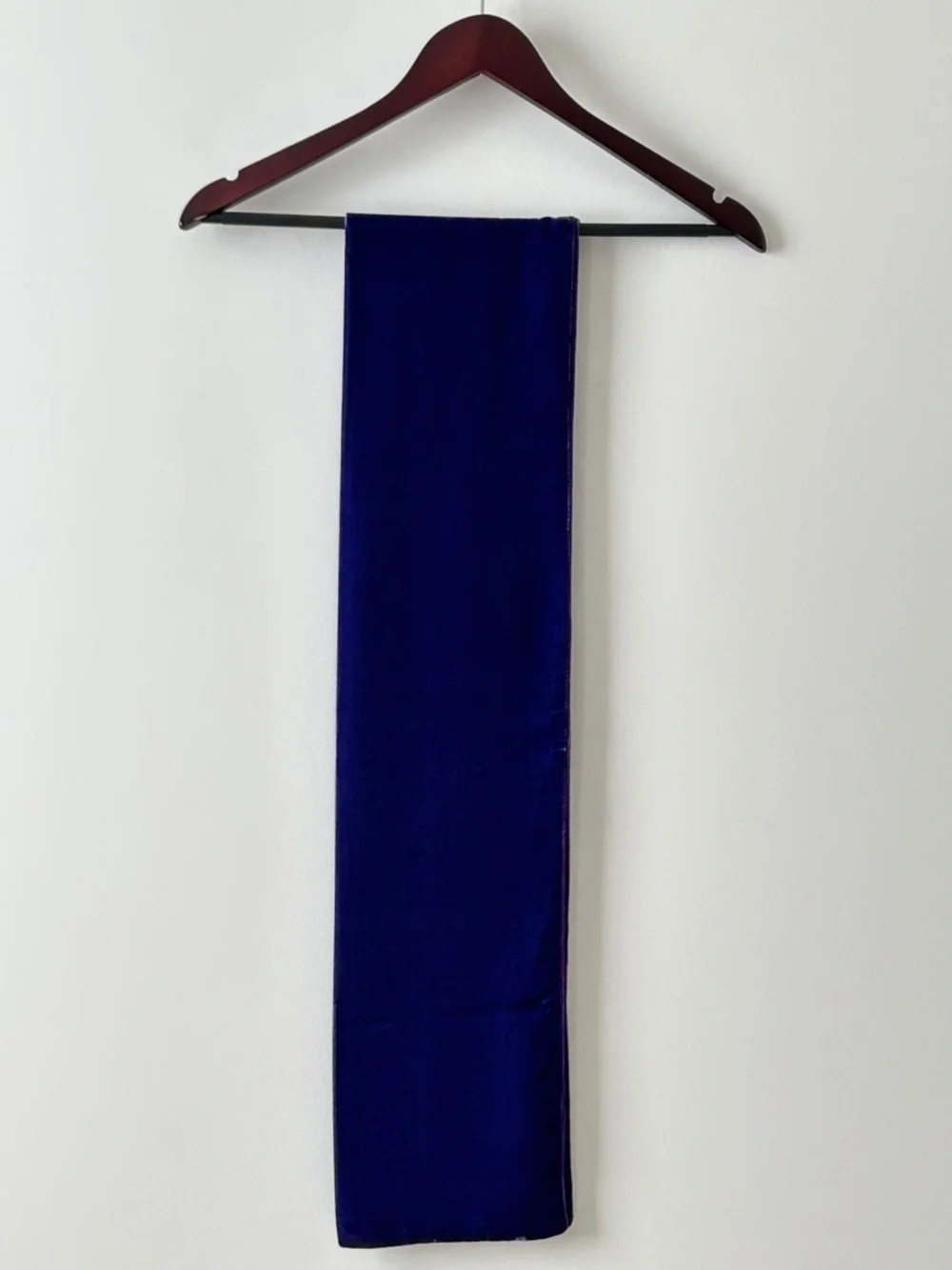 Purple Velvet Scarf